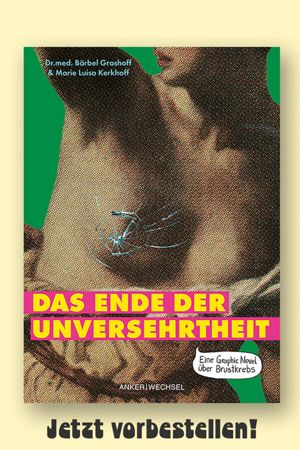 Brustkrebs Graphic novel Das Ende der Unversehrheit Cover Mediz Kopie