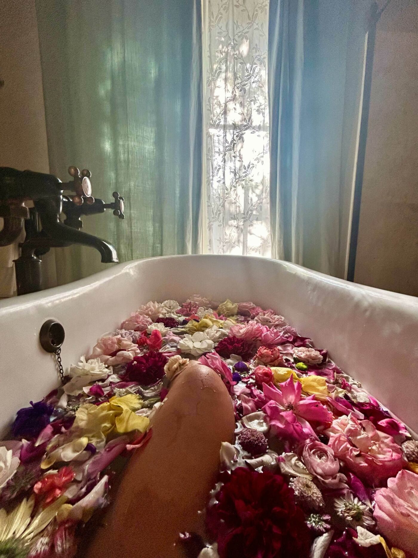Das En-Suite-Flower-Bath auf Anfrage (Foto: Privat)
