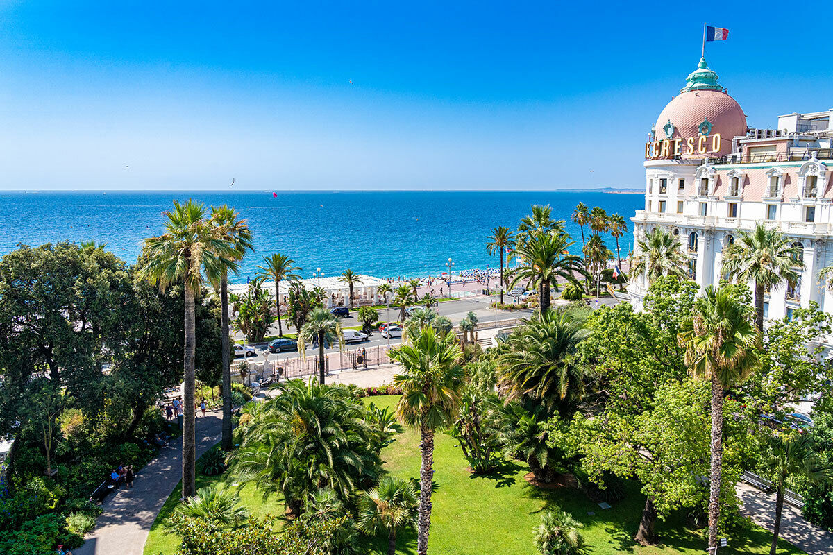Ein Ausblick wie eine Postkarte - das erwartet Sie an der Côte d’Azur. (Foto: BORDDEMER@VILLE_DE_NICE)
