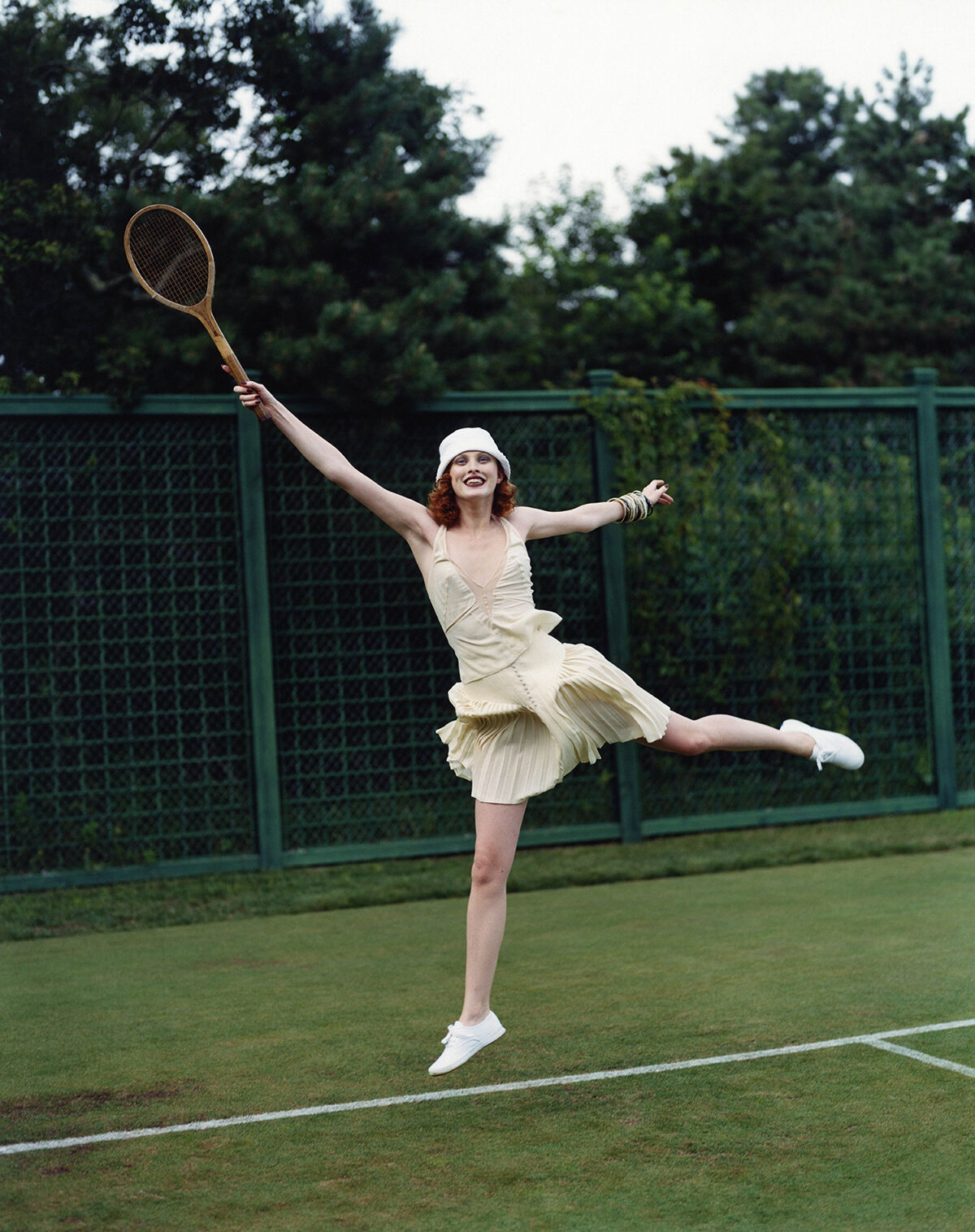 Tennis ist das perfekte Training für definierte Oberarme. Aber sie lassen sich natürlich auch mit gezielten Übungen im Gym oder zu Hause in Form bringen. (Foto: Condé Nast/Getty Images)
