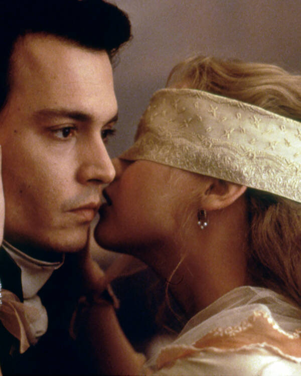 Schrecklich romantisch: Johnny Depp und Christina Ricci in Tim Burtons „Sleepy Hollows“. (Foto: Getty Images)