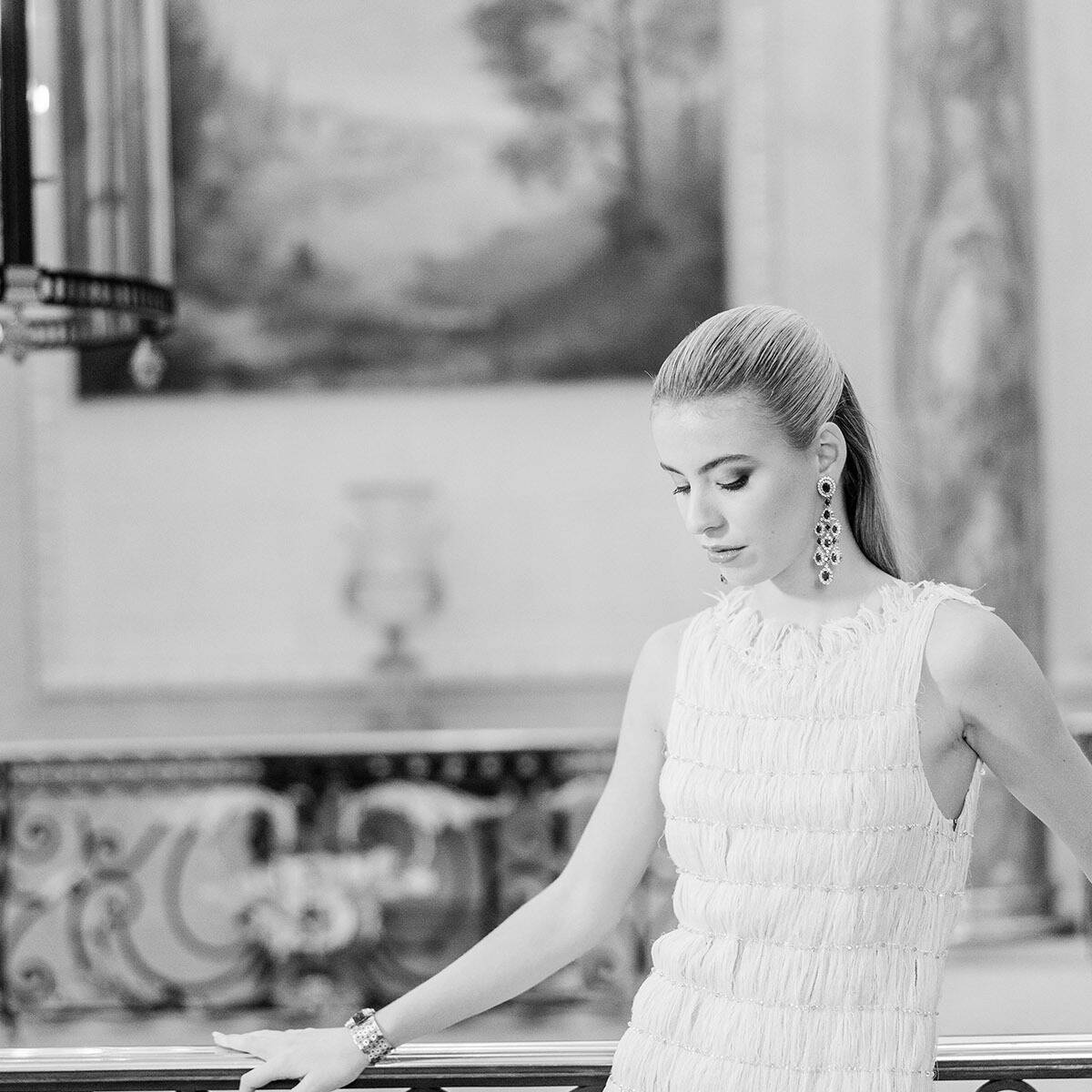 Oona Finch in Chanel HC für Le Bal (Foto: Morgan Amsellem)