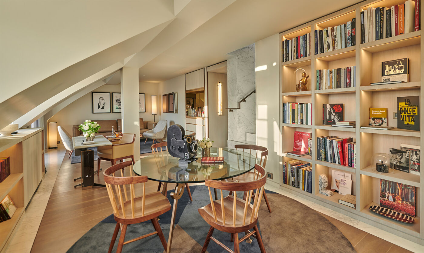 Das Saint-German Apartment, gestaltet von Francis Ford Coppola. (Foto: Hotel Lutetia)