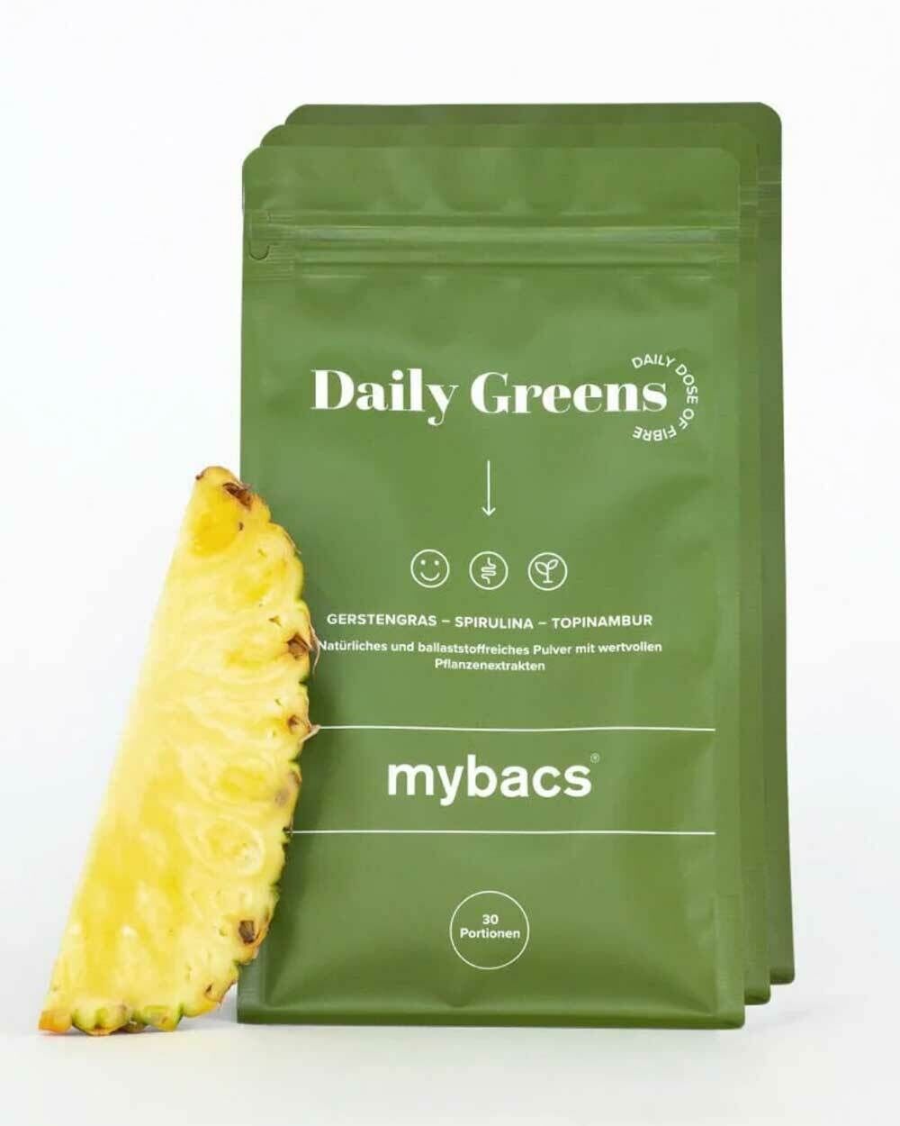 Ballaststoff-Shake "Daily Greens" von mybacs