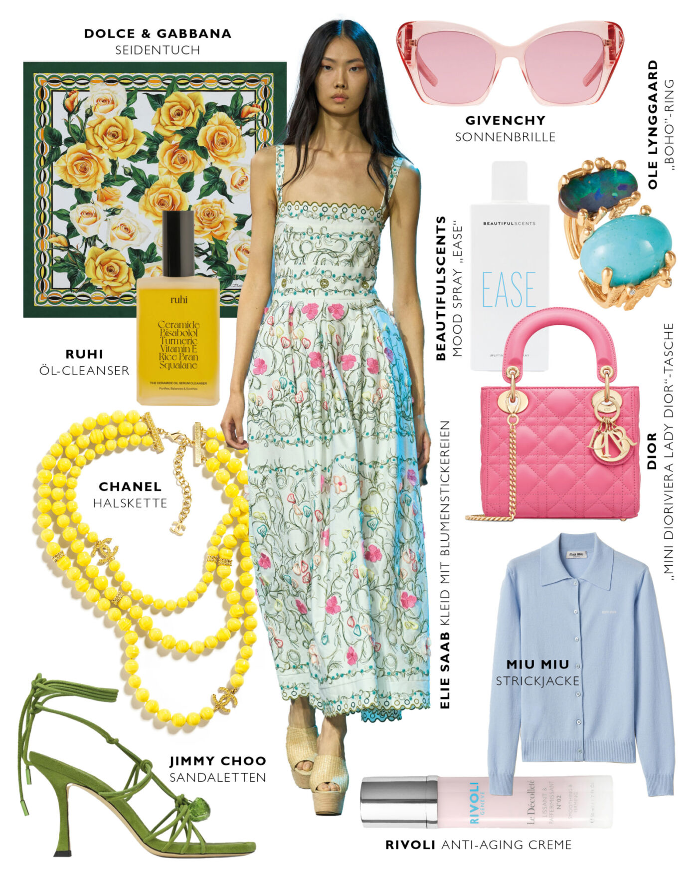 Unsere Favoriten für die sommerliche Gartenparty (Collage: Sophia Metzger)