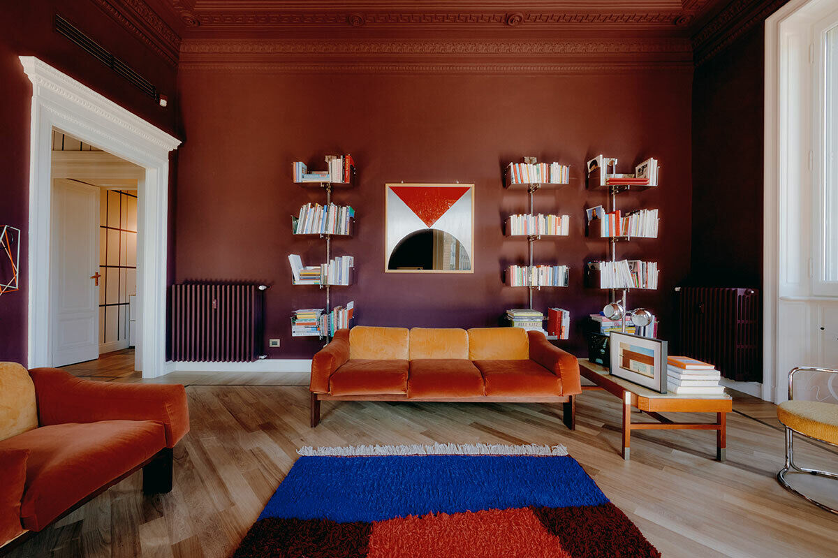 Carolina Castiglionis Interieur ist ein stilvoller Mix aus italienischem Design der 60er- und 70er-Jahre mit sachlichen Elementen aus der Bauhaus-Ära. (Foto: Federico Barbieri)