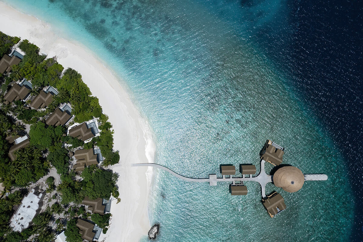 Hier treffen Natur und Design-Kultur aufeinander. (Foto: Courtesy of Joali)