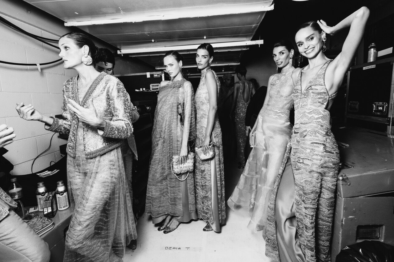 Backstage bei Giorgio Armani Spring/Summer '25 (Foto: Giorgio Armani)