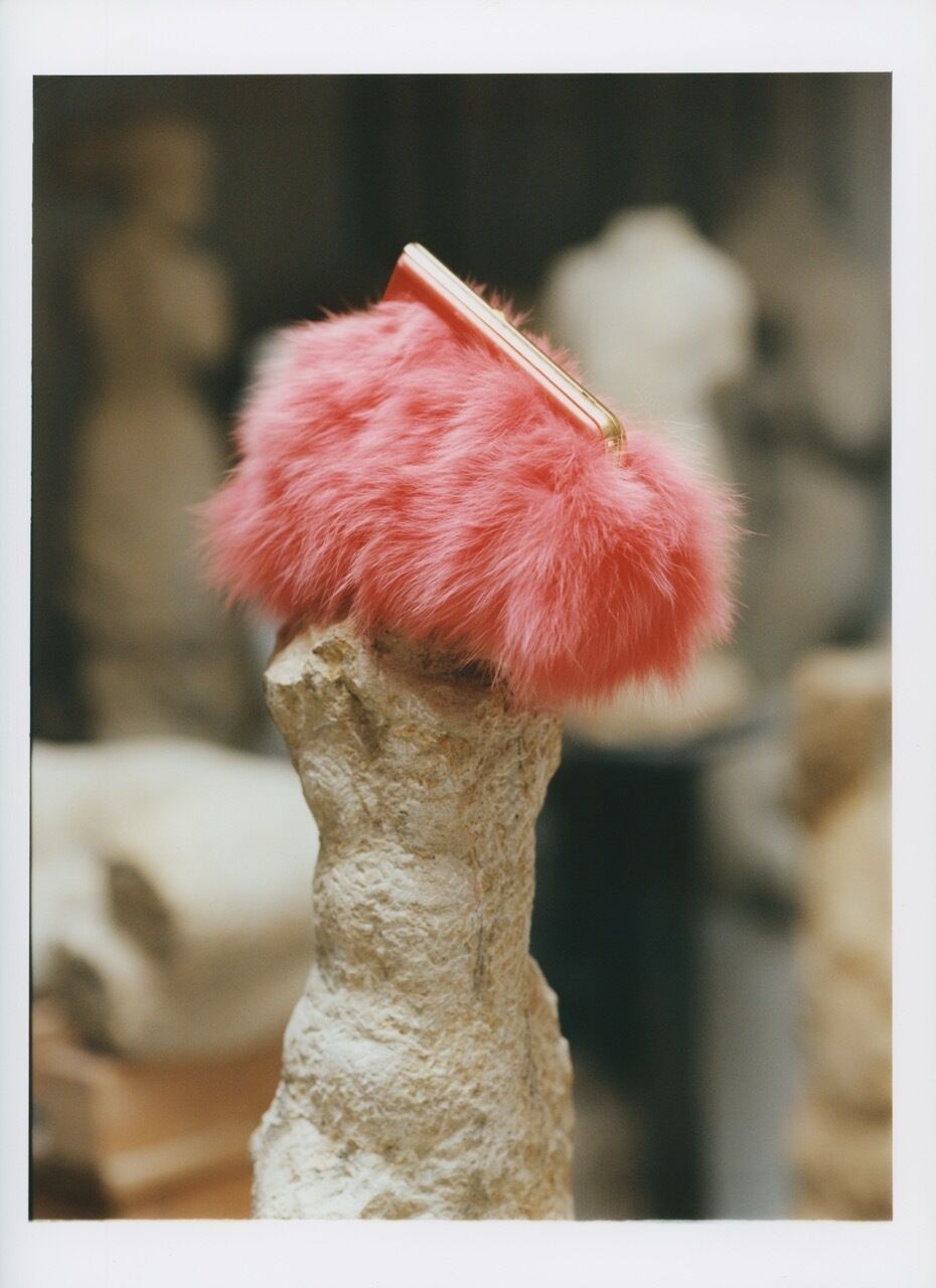 Flauschige Clutch (Foto: Stephanie Pfaender)