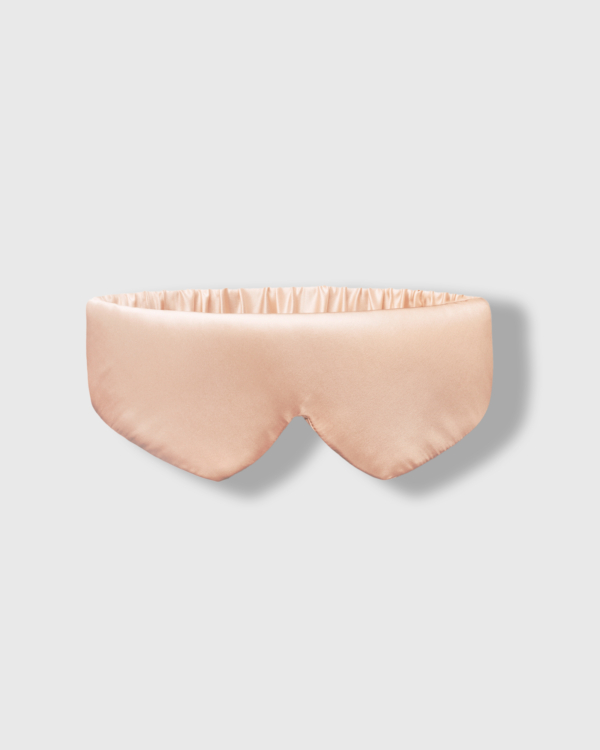 Web Moonchild Organic Silk Sleep Mask Rosé Champagne